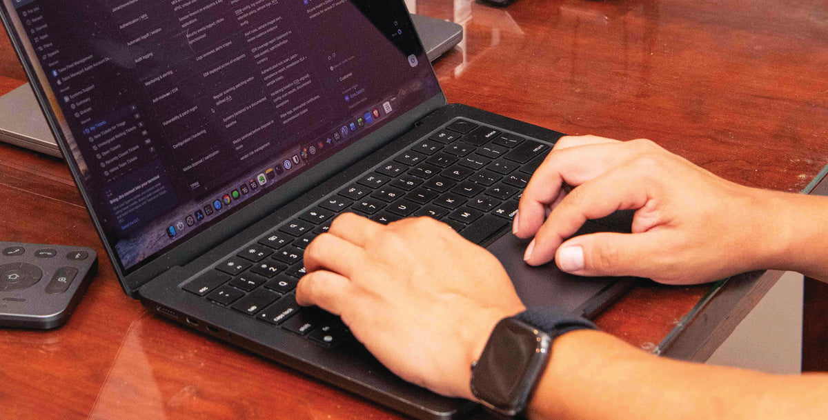 Managed services team at work